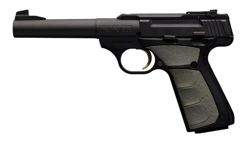 Browning 051498490 Buck Mark Camper 22 LR 10+1 5.50in Tapered Bull Barrel view 2