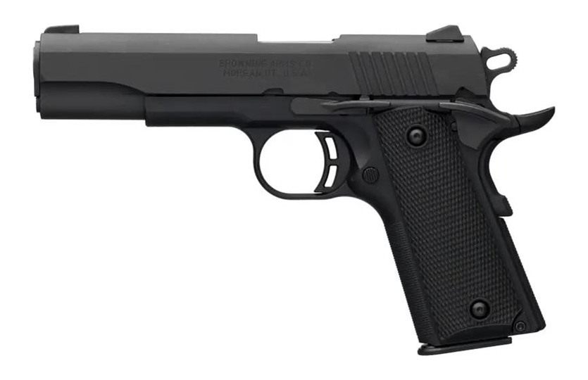 Browning 051904492 1911 Black Label Full Size 380 ACP 8+1 4.25in Matte Stai view 2