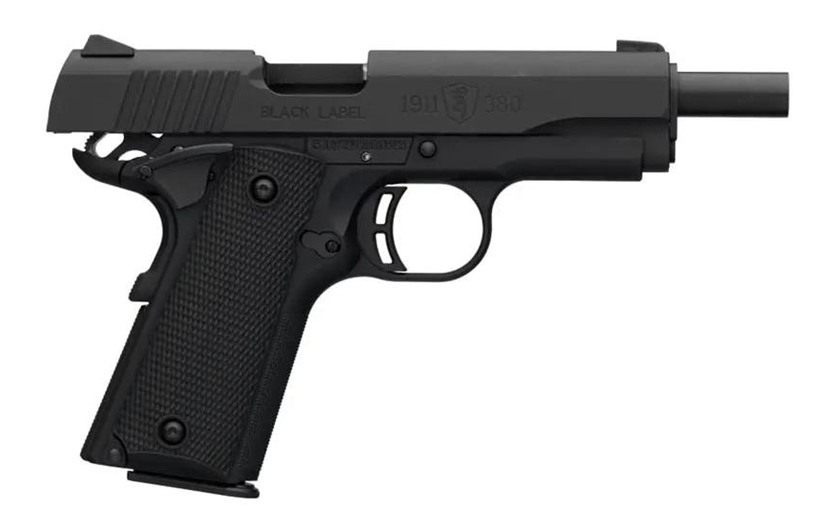 Browning 051904492 1911 Black Label Full Size 380 ACP 8+1 4.25in Matte Stai view 4
