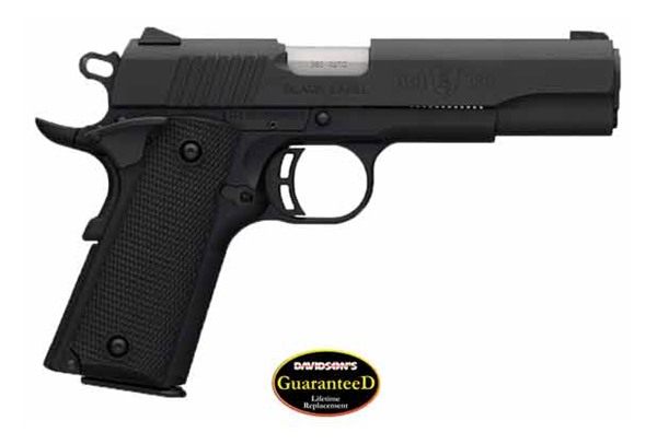 Browning 051904492 1911 Black Label Full Size 380 ACP 8+1 4.25in Matte Stai view 6