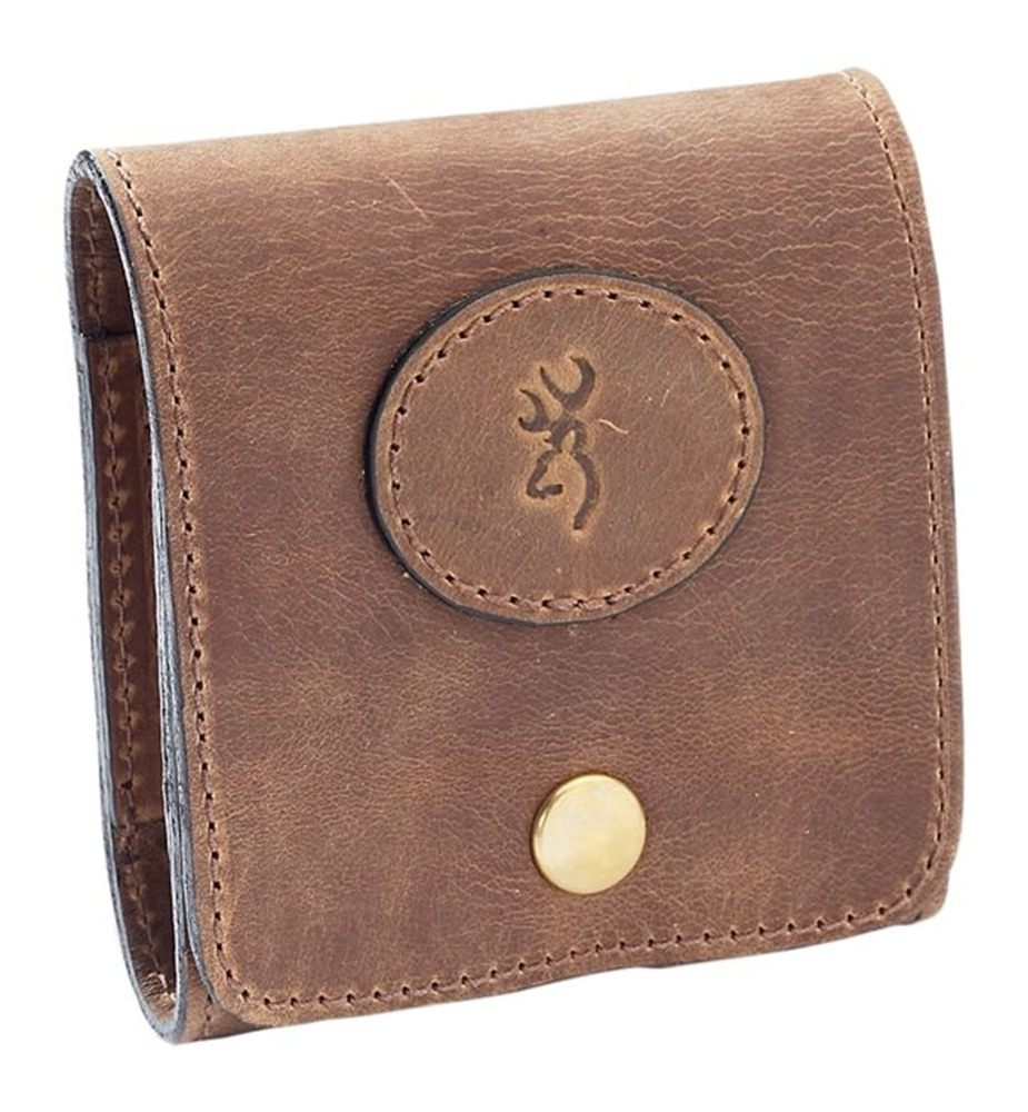 Browning Magazines Sights Crazy Horse Leather Rifle 10 Cartridge Case - Fie view 2