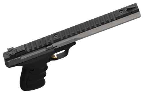 Browning 051508490 Buck Mark Contour 22 LR 10+1 7.25in Barrel, Matte Stainl view 2