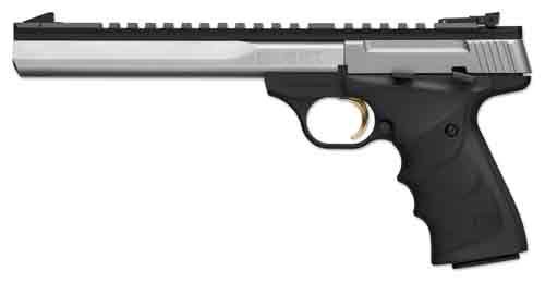 Browning 051508490 Buck Mark Contour 22 LR 10+1 7.25in Barrel, Matte Stainl view 3