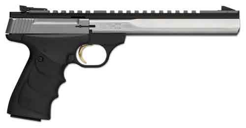 Browning 051508490 Buck Mark Contour 22 LR 10+1 7.25in Barrel, Matte Stainl view 4