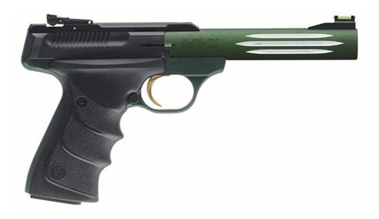 Browning Buck Mark Lite Green URX 22LR 5.5 Fltd CA