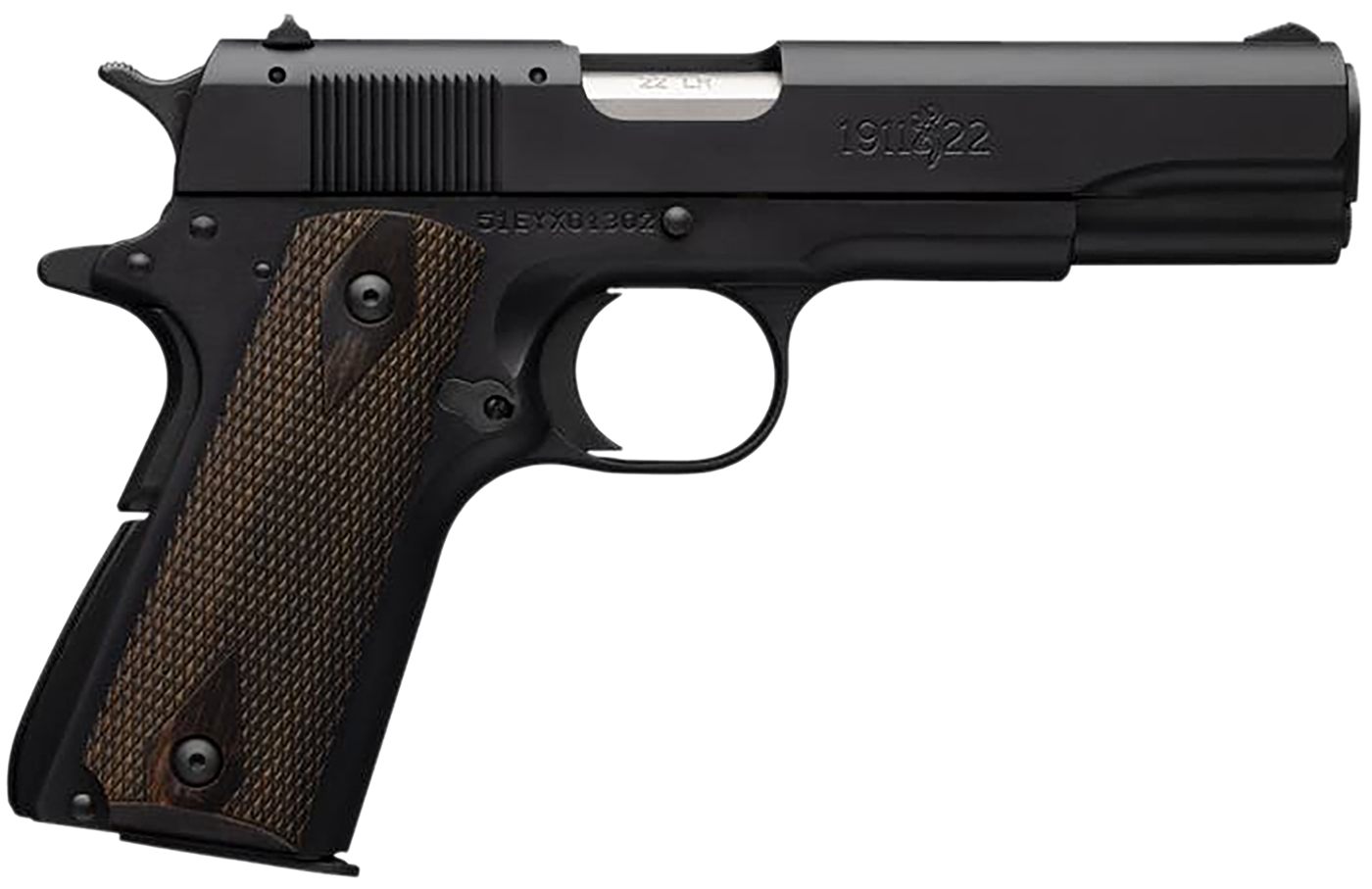 Browning 051802490 1911 A1 CA Compliant Full Size 22 LR 10+1, 4.25in Matte
