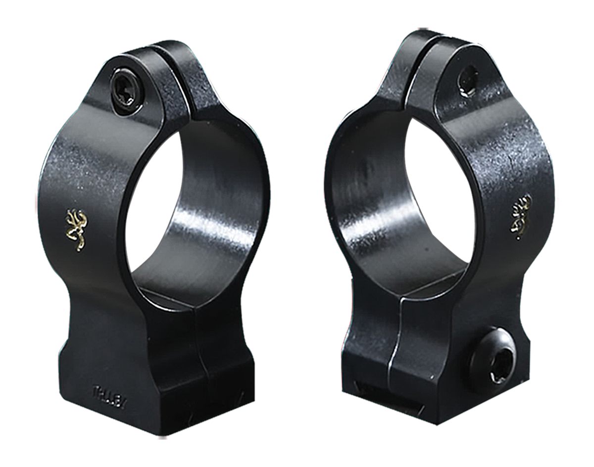 Browning 12345 Scope Rings Matte Black A-Bolt/BAR/BLR/X-Bolt 1in High