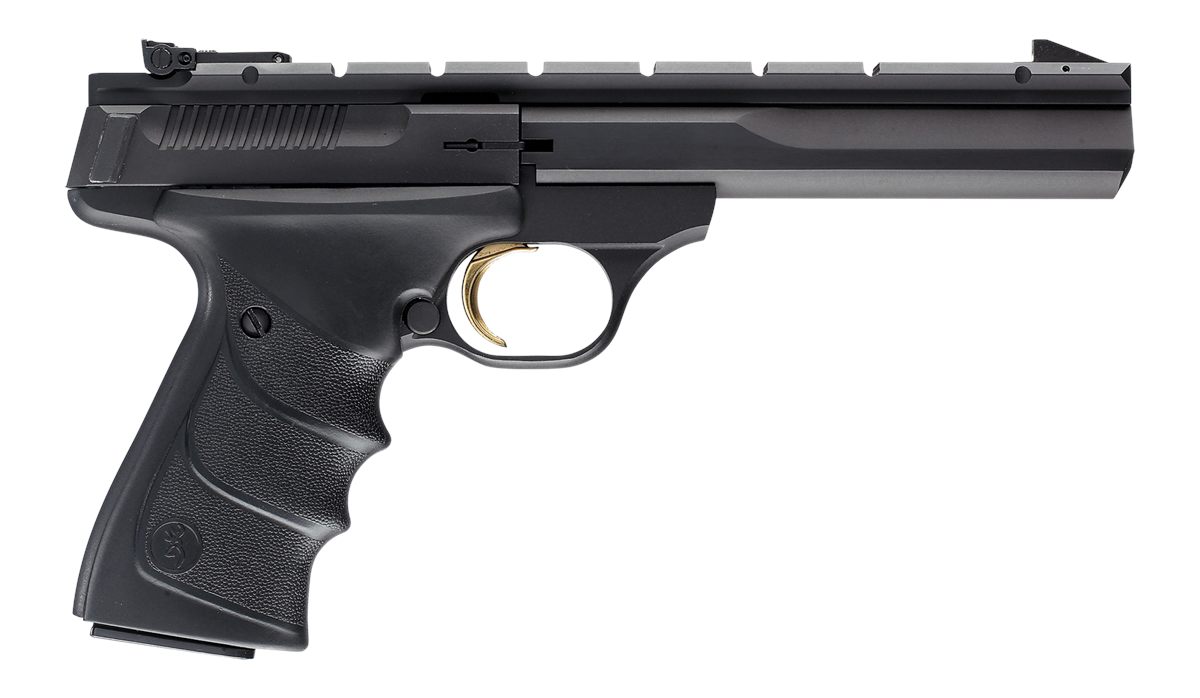 Browning 051421490 Buck Mark Contour CA Compliant 22 LR 10+1 5.50in Black B