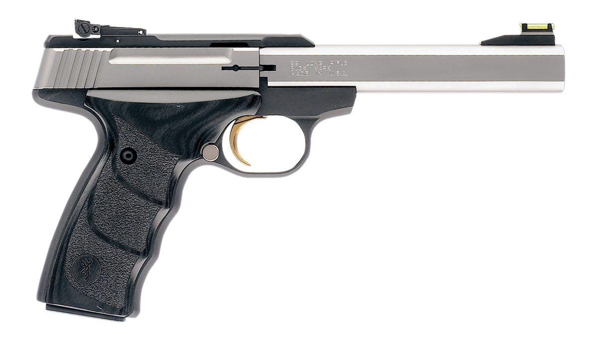 Browning 051427490 Buck Mark Plus CA Compliant 22 LR 10+1 5.50in Slab Side
