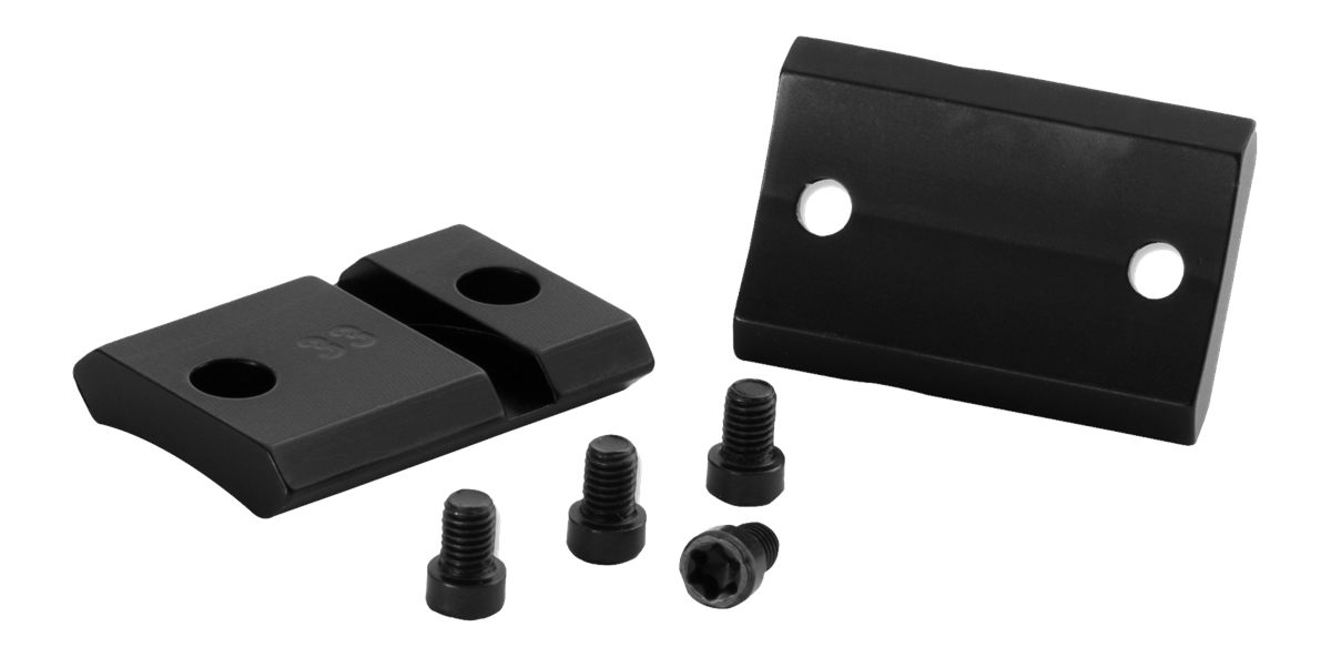 Browning 12551 A-Bolt/A-Bolt II Two-Piece Weaver-Style Bases  Black Gloss
