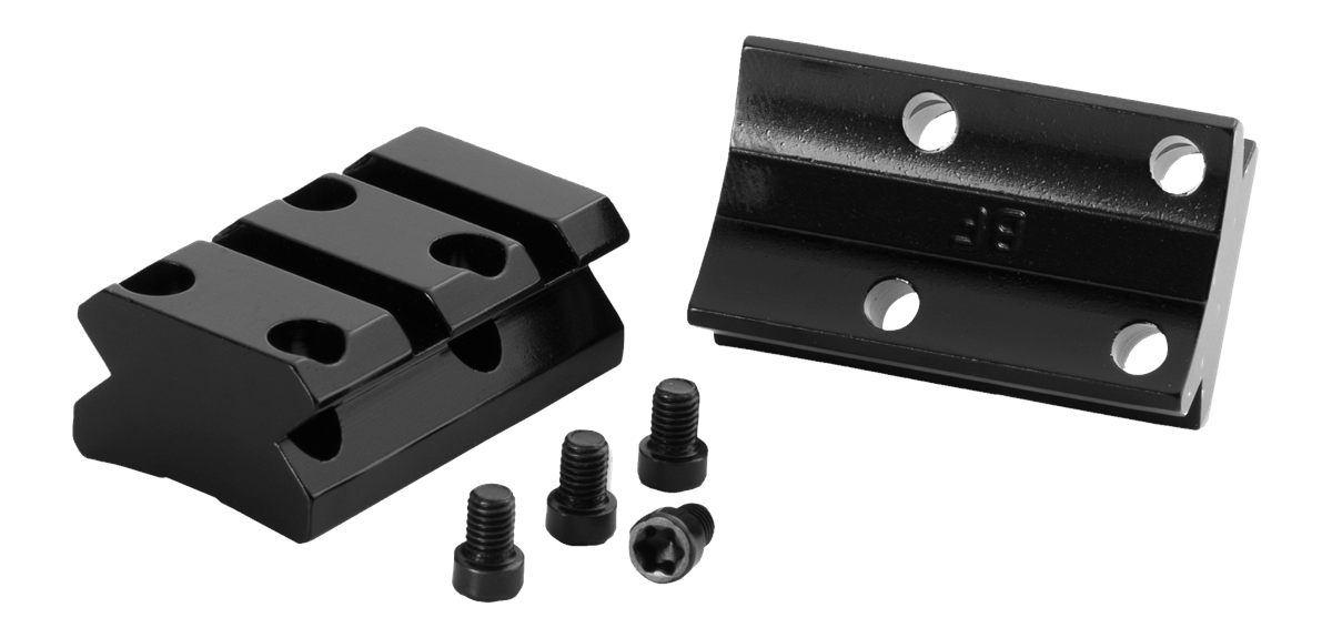 Browning 12553 X-Bolt X-Lock Weaver Style Black Gloss Aluminum