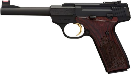 Browning 051519490 Buck Mark Challenge 22 LR 10+1 5.50in Polished Flats Ste view 3