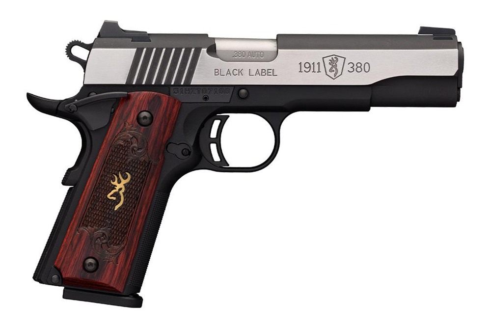Browning 051912492 1911-380 Black Label Medallion Pro ACP 8+1 4.25in Target view 2