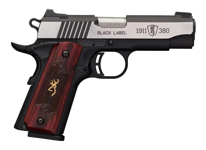 Browning Firearms 1911 380 Black Label Medallion Pro Handgun ACP 8rd Magazi