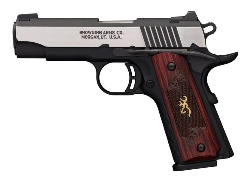 Browning Firearms 1911 380 Black Label Medallion Pro Handgun ACP 8rd Magazi view 2