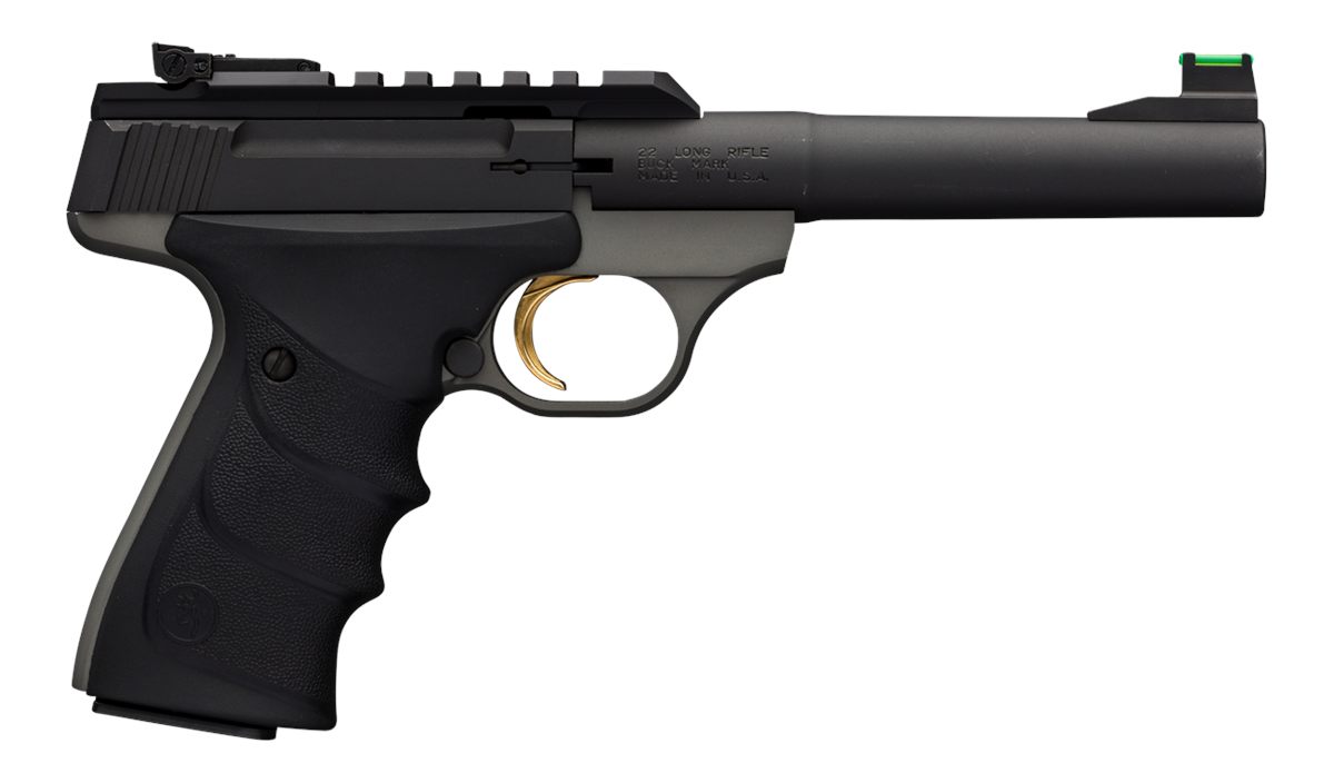 Browning 051530490 Buck Mark Plus Practical 22 LR 10+1 5.50in Tapered Bull