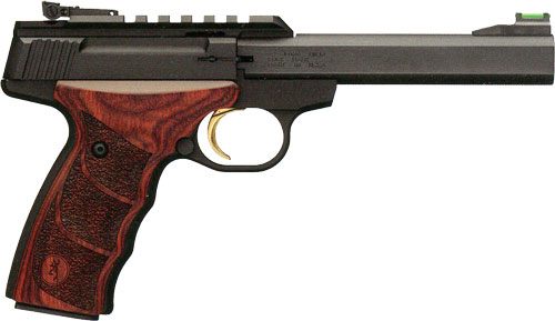 Browning 051533490 Buck Mark Plus 22 LR 10+1 5.50in Slab Side Barrel Matte view 2