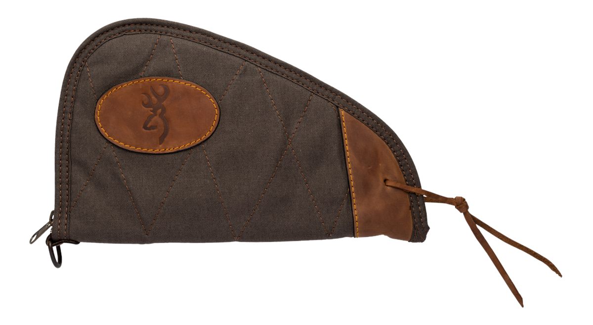 Browning 1423886911 Lona Pistol Rug 11in Long Flint/Brown Canvas