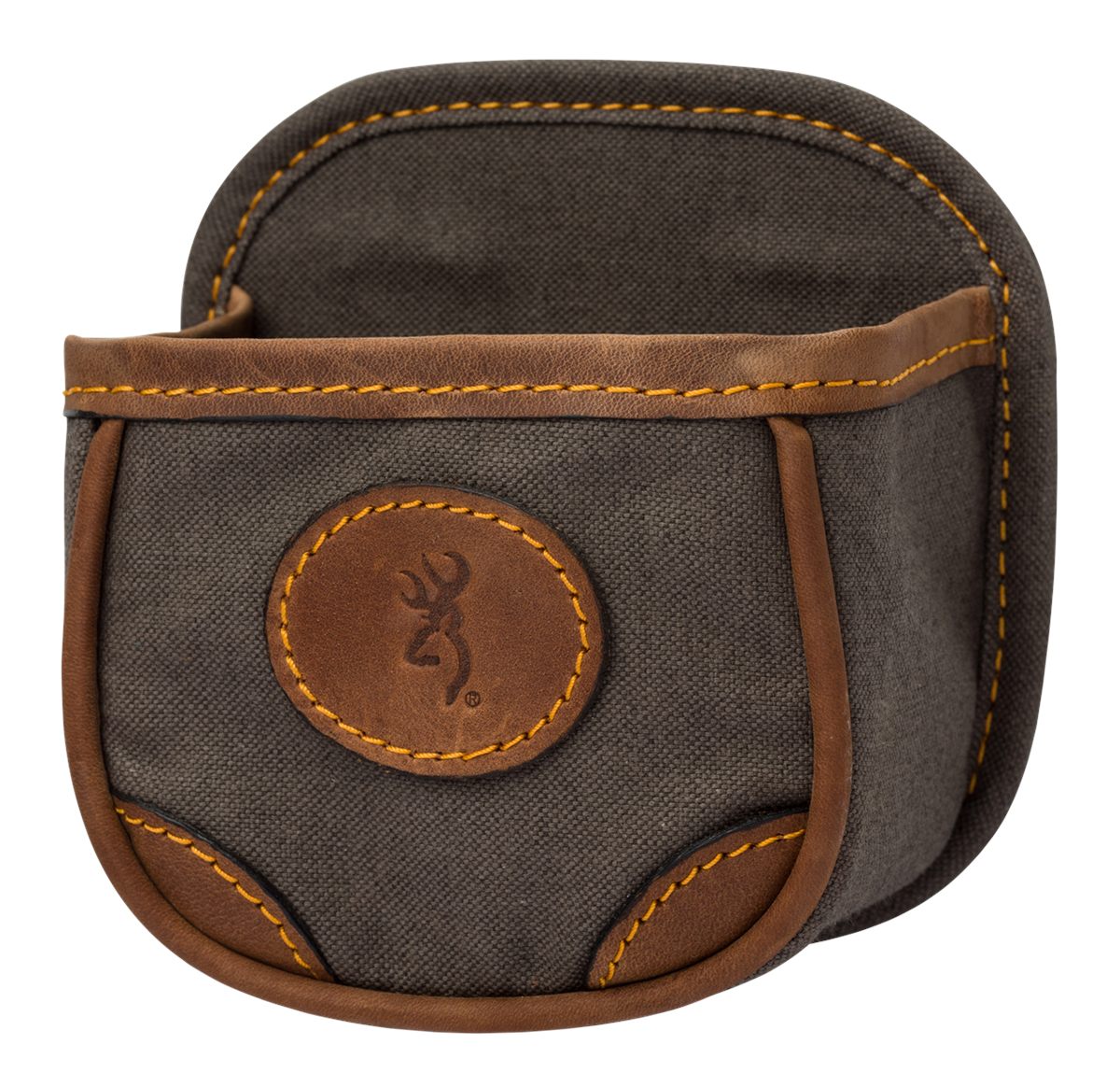 Browning 121388694 Lona Shell Carrier Flint Canvas/Leather 1 box Belt Clip