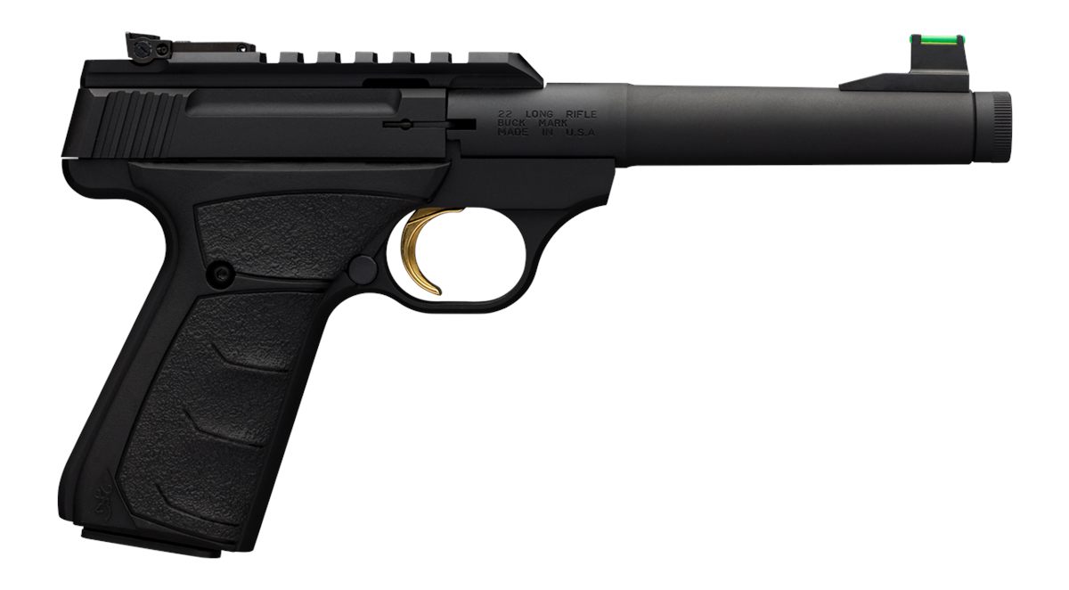 Browning 051534490 Buck Mark Plus Camper SR 22 LR 10+1 6in Steel Threaded B