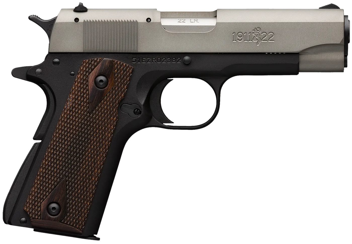 Browning 051879490 1911 A1 CA Compliant Full Size 22 LR 10+1. 4.25in Stainl