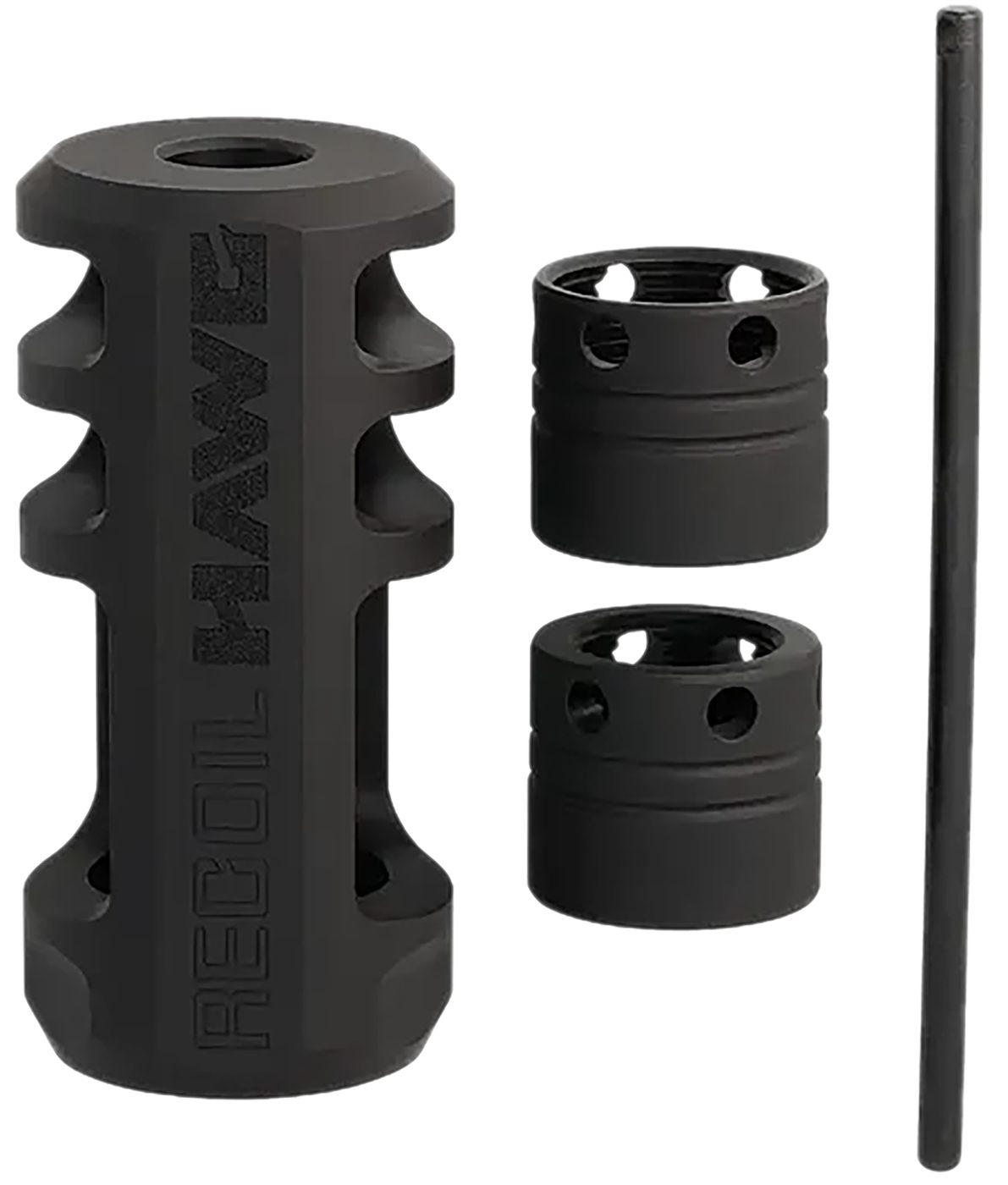 Browning 001293093 Xeno Recoil Hawg Black Matte Stainless Steel M13x0.75 Th
