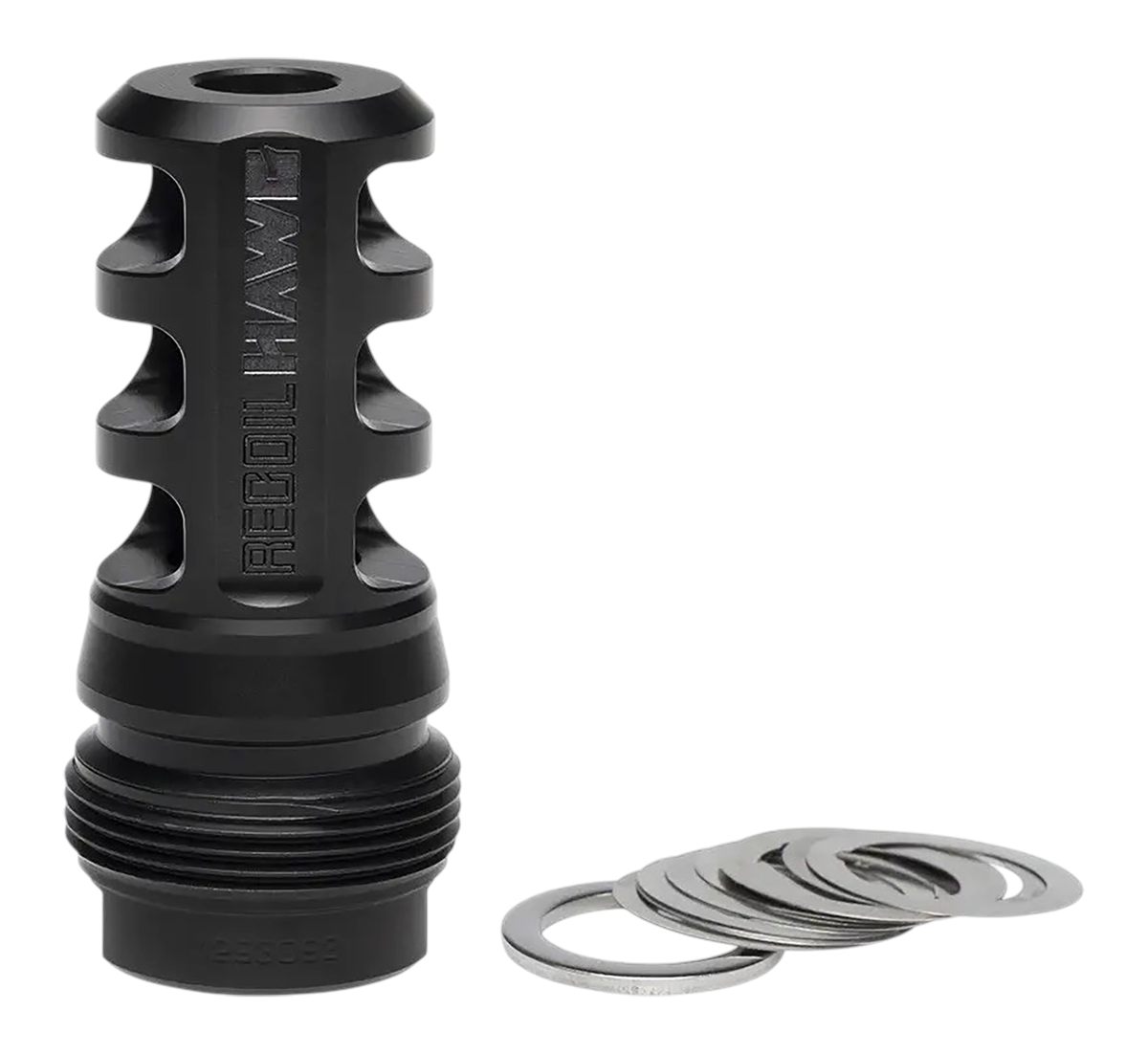 Browning 001293095 Xeno Recoil Hawg Black Matte Stainless Steel M13x1.25 Th