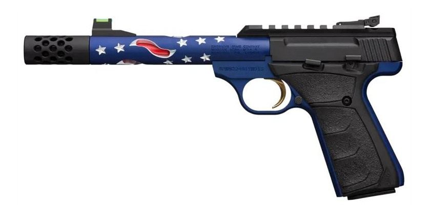Browning 051572490 Buck Mark Plus SR 22 LR 5.87in Vision MB 10+1 Blue Anodi view 3