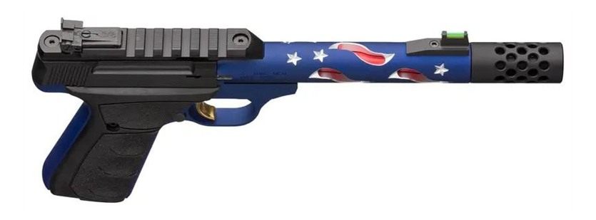 Browning 051572490 Buck Mark Plus SR 22 LR 5.87in Vision MB 10+1 Blue Anodi view 4