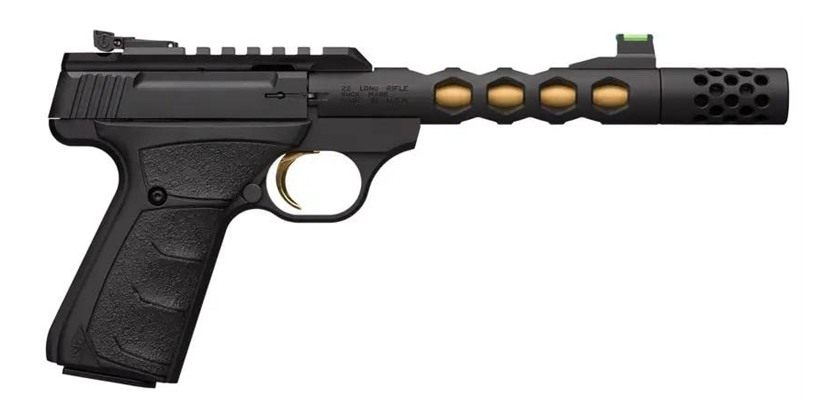 Browning 051573490 Buck Mark Plus Vision SR 22 LR 10+1 5.87in Black Anodize view 3