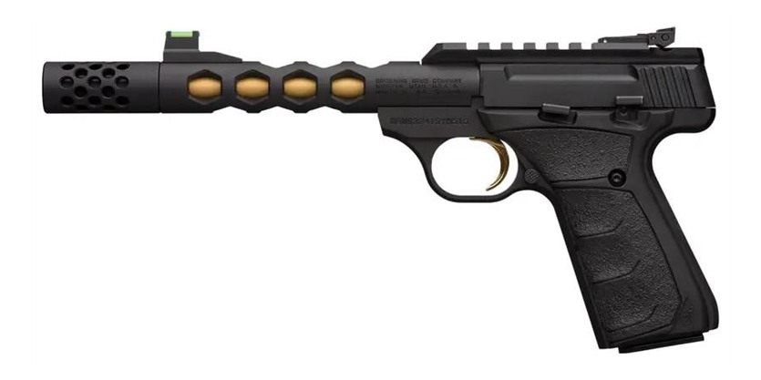 Browning 051573490 Buck Mark Plus Vision SR 22 LR 10+1 5.87in Black Anodize view 4