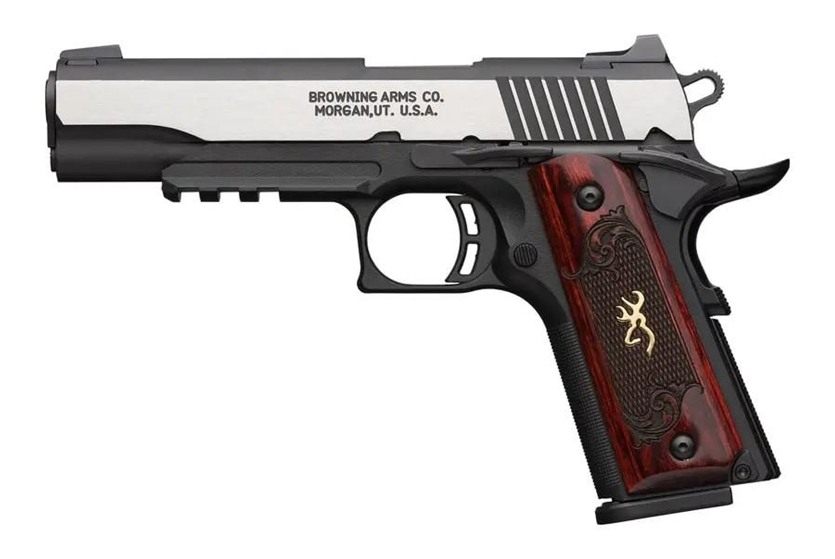 Browning 051969492 1911-380 Black Label Medallion Pro ACP 4.25in 8+1 Matte view 2