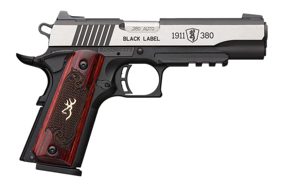 Browning 1911 380 Black Label Medallion Pro Handgun ACP 8rd Magazine 3.625i