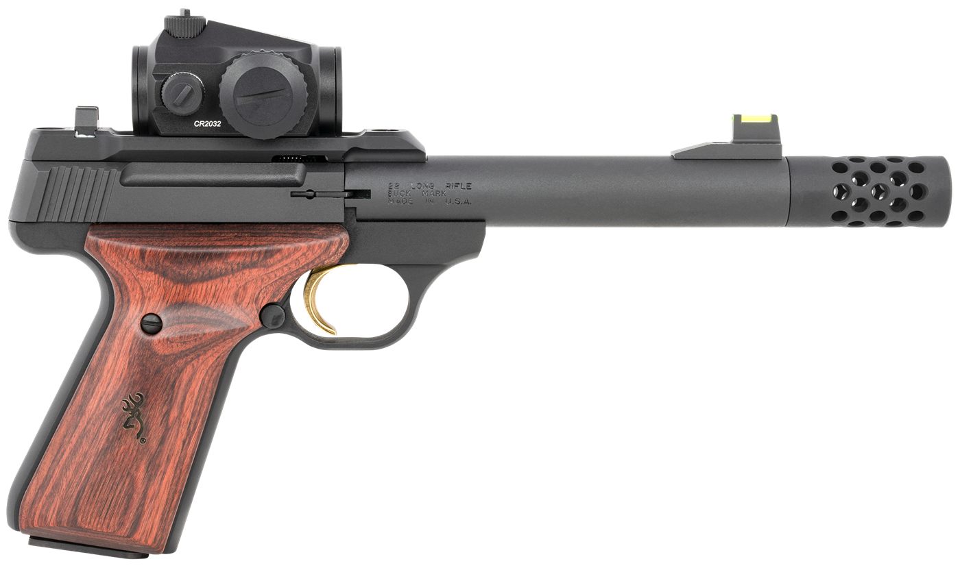 Browning 051580490 Buck Mark Hunter 22 LR 10+1 5.90in Bull/Threaded/Muzzle
