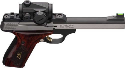 Browning Buck Mark Medallion 22LR 5.5in 10RD Vortex Crossfr view 4