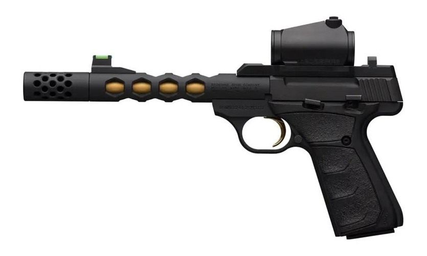 Browning Firearms 051582490 Buck Mark Vision SR 22 LR 10+1 5.90in Black Ano view 2