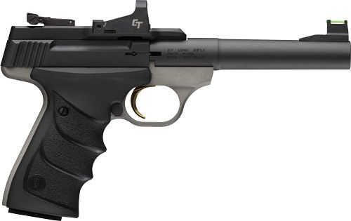 Browning Buck Mark Practical 22LR 5.5in BLK/Gray W/RED DOT view 3