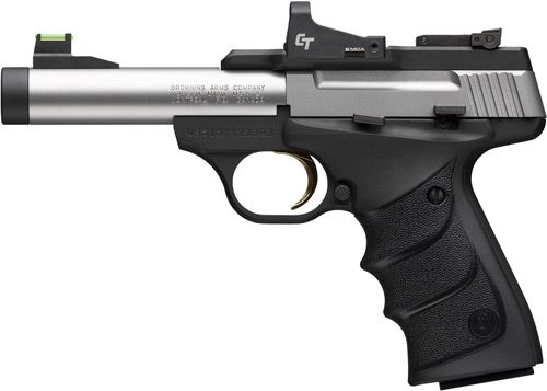 Browning Buck Mark Micro Bull SS SR 22LR 4.4in W/CT RED DOT view 2