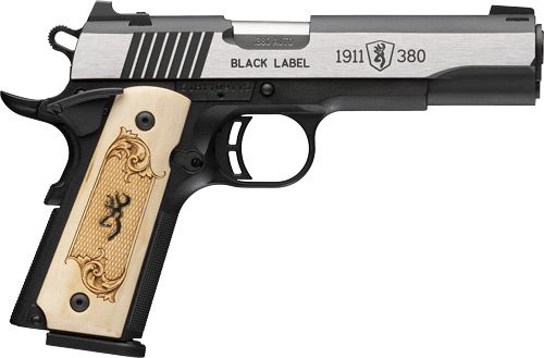 Browning 1911-380 Black Label 380ACP 4.25inFS 10RD Maple view 3