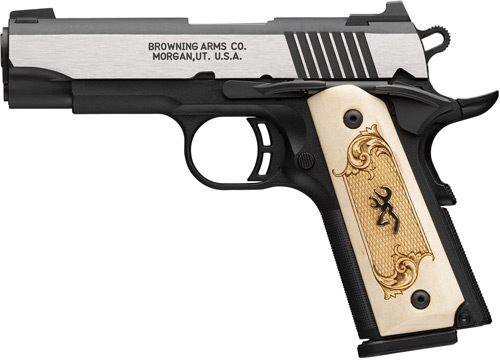 Browning 1911-380 Black Label 380ACP 3.58inFS 10RD Maple view 3