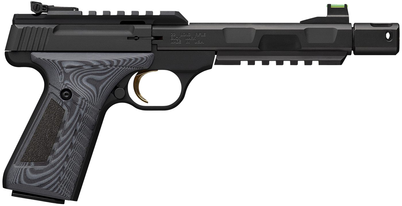 Browning 051598490 Buck Mark Contour Pro 22 LR 10+1 4.40in Black Threaded w