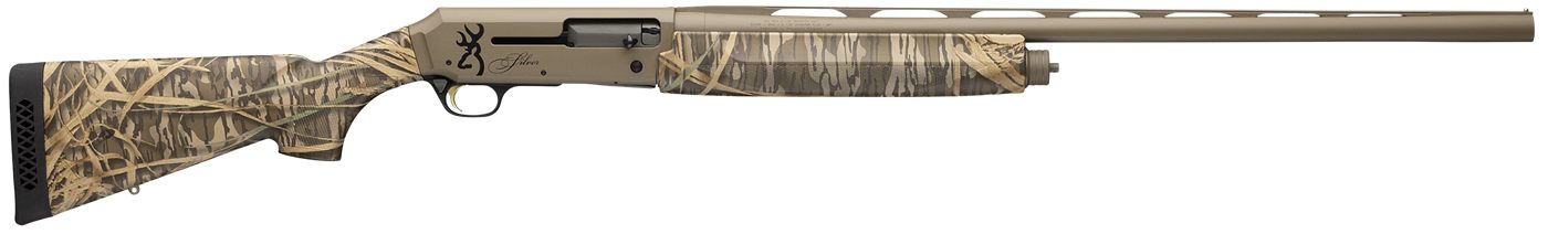 Browning Silver Field 12GA 3.5in 26inVR FDE/MO Shadowgrass