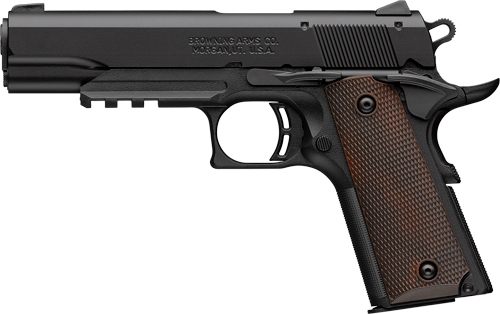 Browning 051065490 1911 Black Label Full Size 22 LR 10+1 4.25in Stainless S view 2