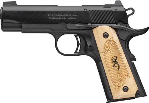 Browning 051068490 1911-22 Black Label Medallion Compact LR 10+1 3.63in Sta view 3