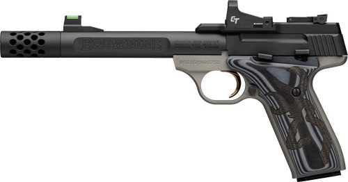 Browning Buck Mark Plus 22LR 5.9in W/CT RED DOT Threaded view 3