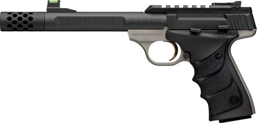 Browning Buck Mark Plus URX 22LR 5.9in Gray/Black Threaded view 3