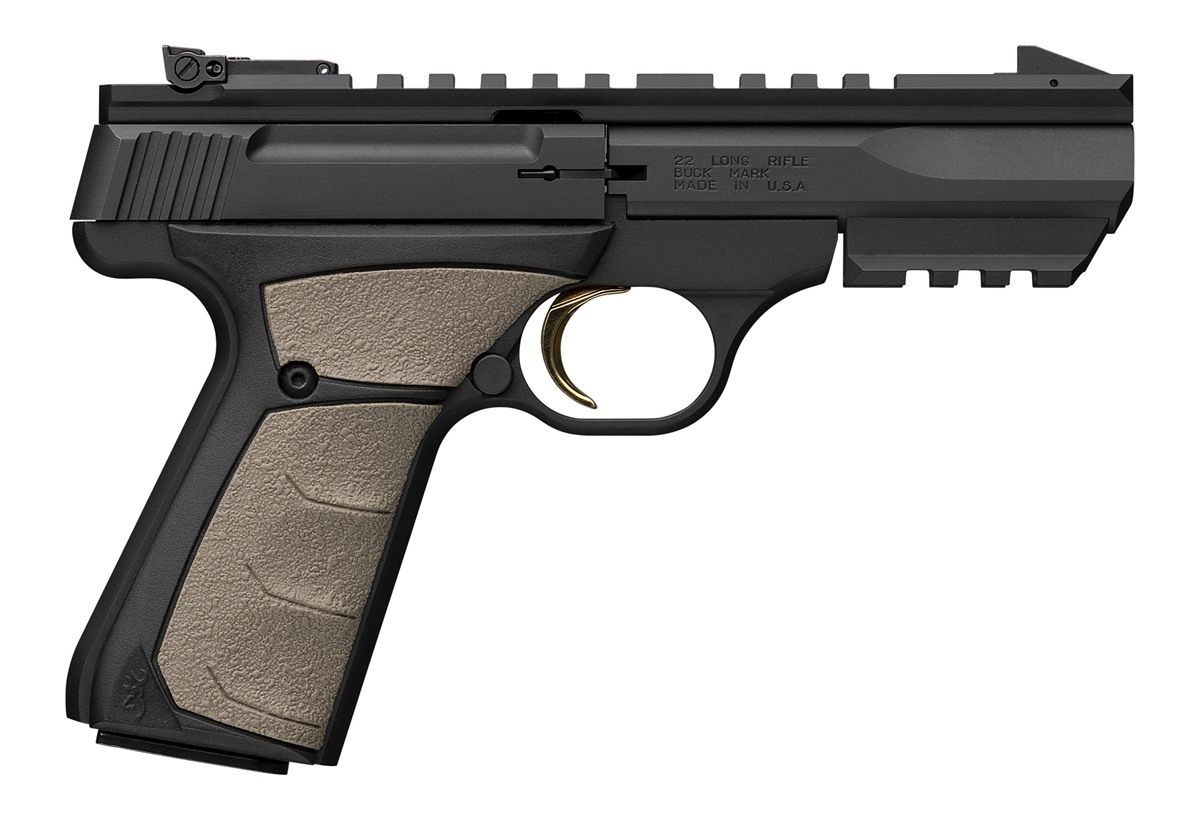 Browning 051601490 Buck Mark Black Label URX 22 LR 10+1 5.50in Matte Blued