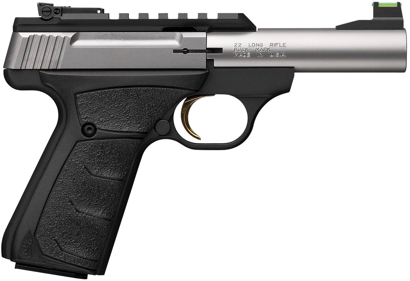 Browning 051605490 Buck Mark Plus Micro Bull 22 LR 10+1 4in Stainless Barre