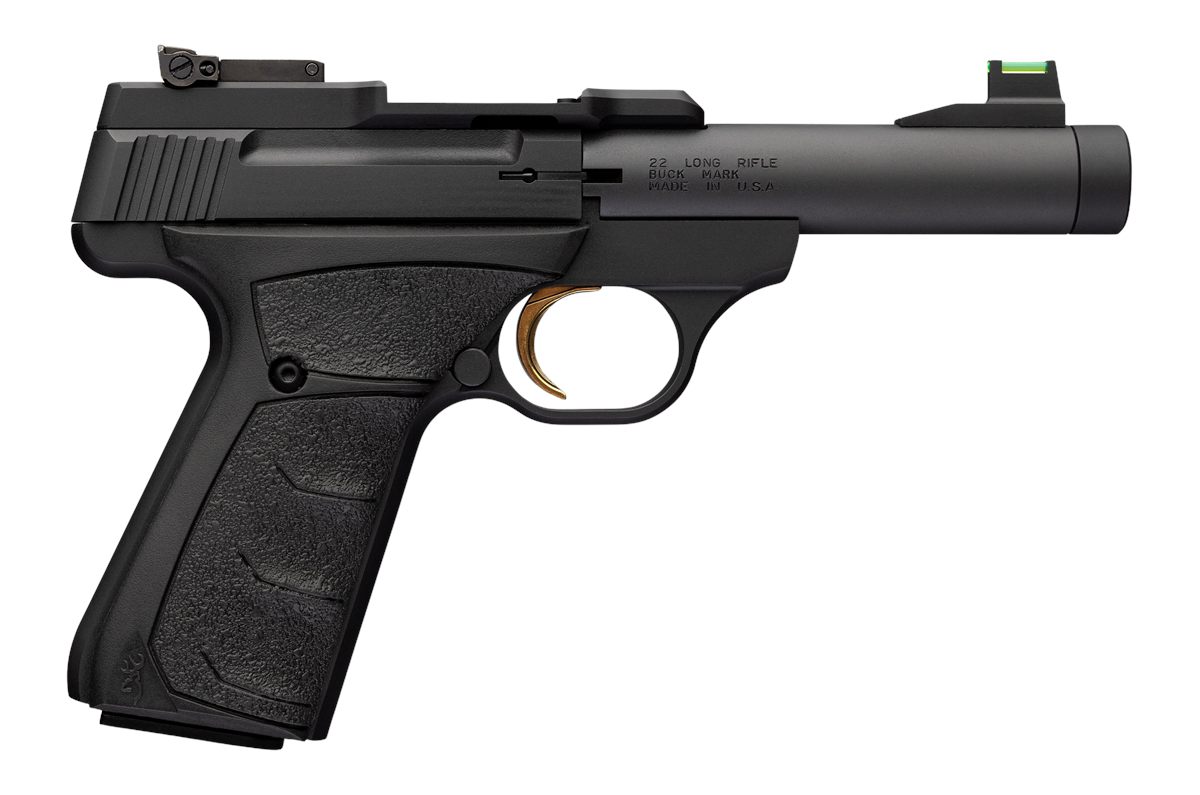 Browning 051608490 Buck Mark Micro Bull SR 22 LR 10+1 4.40in Matte Black Th
