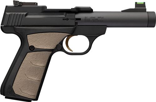 Browning 051609490 Buck Mark Micro Bull SR 22 LR 10+1 4.40in Matte Black Th view 3
